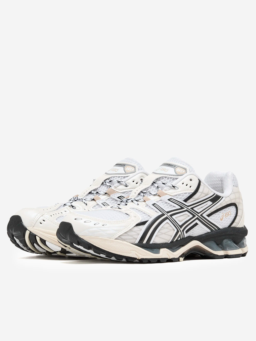 Gel Nimbus 10.1 White And Ivory Asics – Гарантія оригінальності – вид ззаду