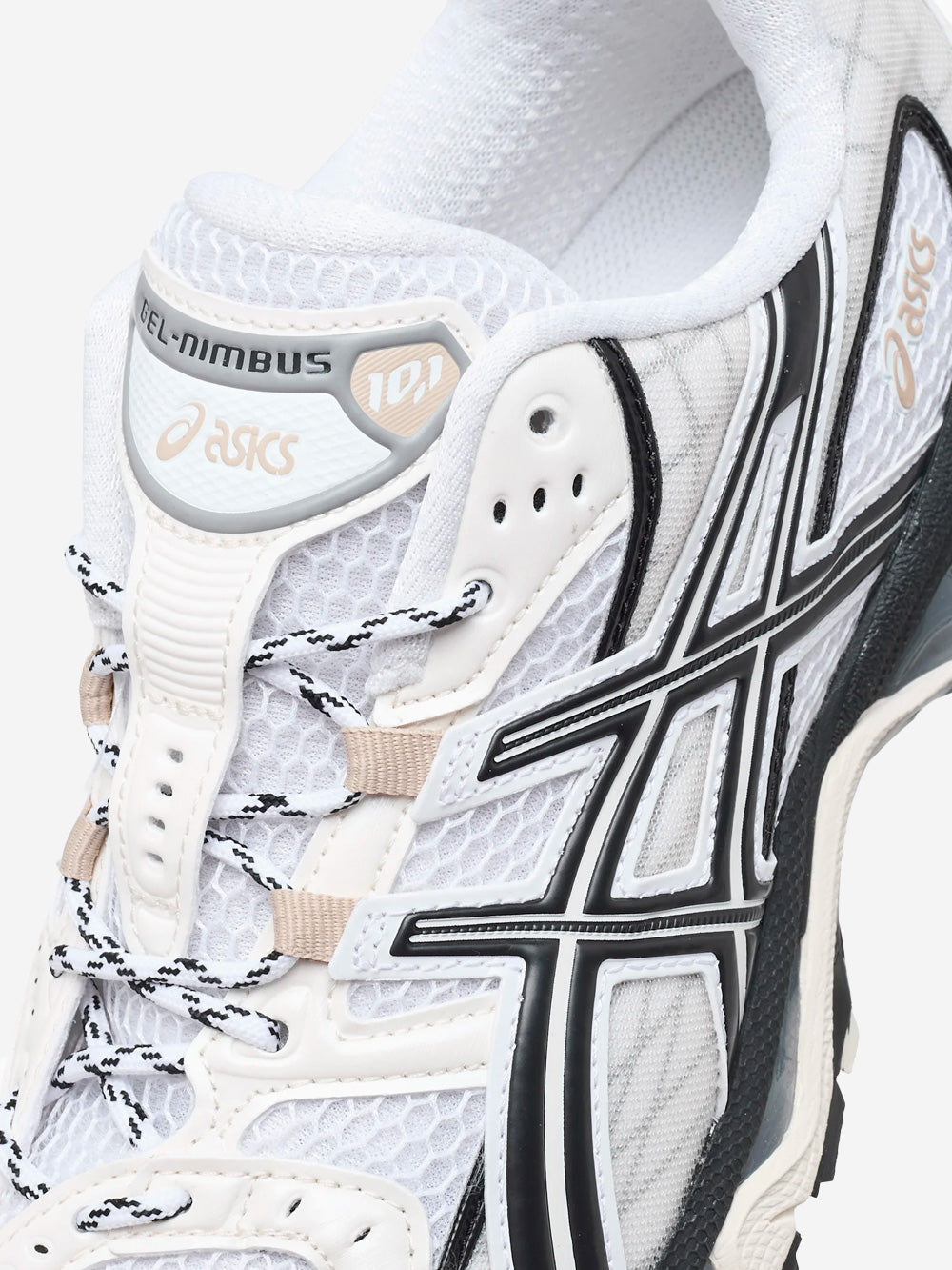 Gel Nimbus 10.1 White And Ivory Asics – Гарантія оригінальності – детальний вид