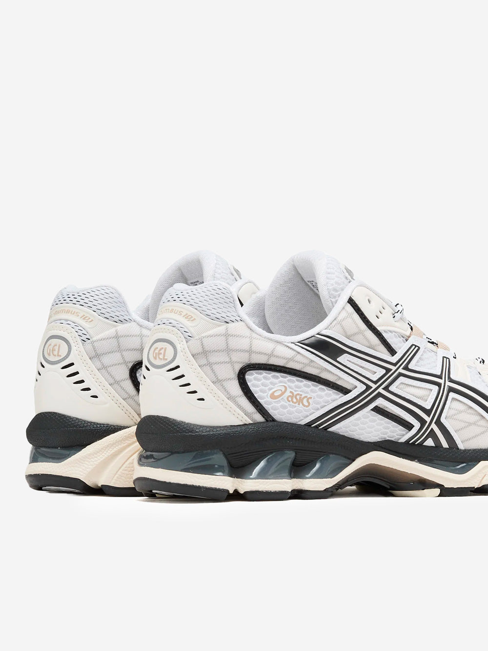 Gel Nimbus 10.1 White And Ivory Asics – Гарантія оригінальності – збільшений вид