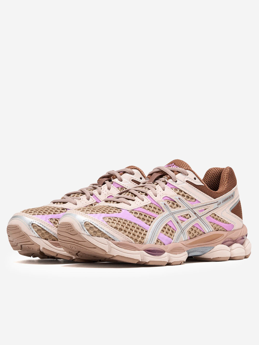 Оригінальна Gel-Cumulus 16 Cinnamon Pure Silver Asics – вид ззаду