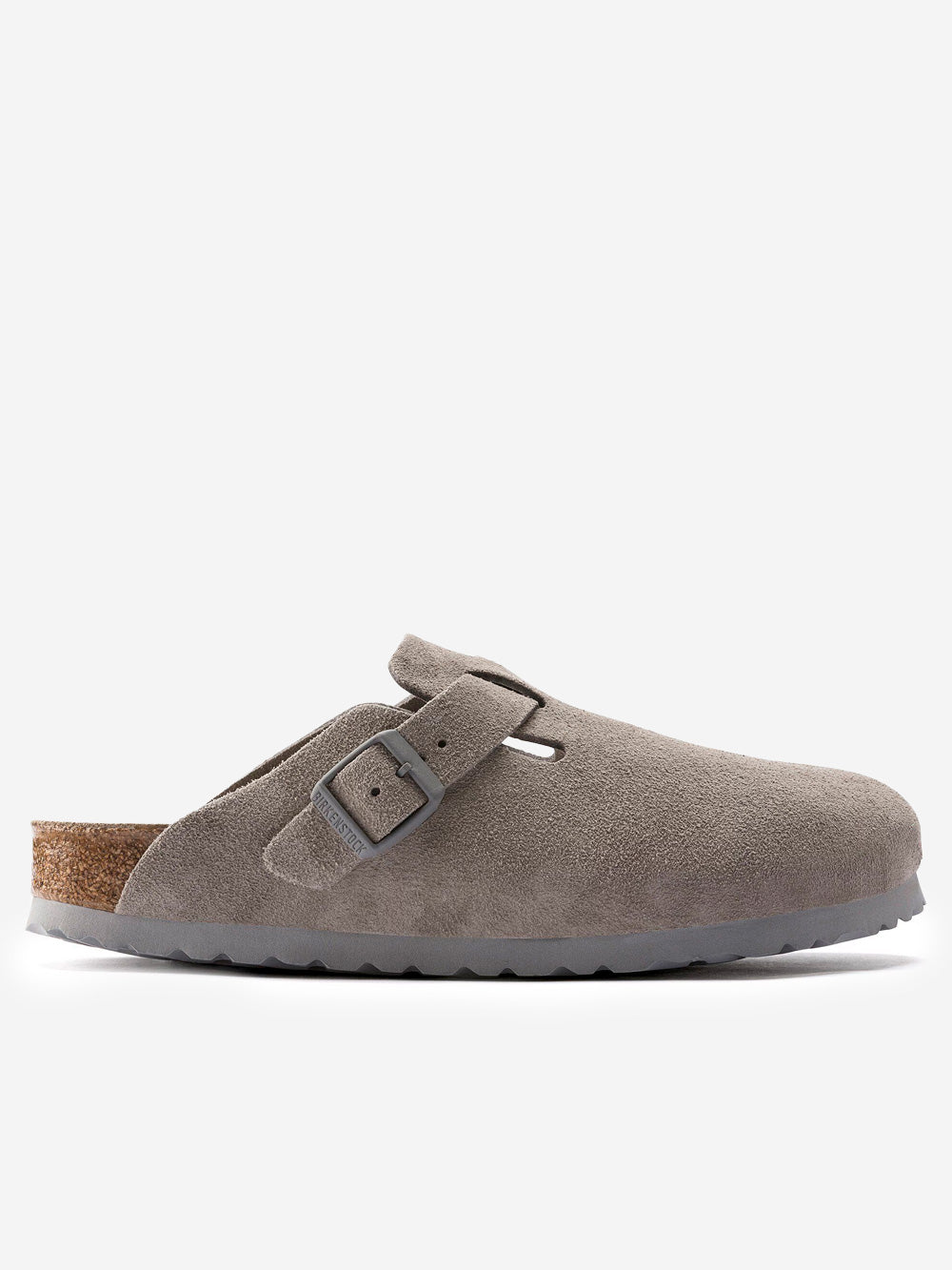 Boston Stone Coin Soft Footbed Birkenstock – Гарантія оригінальності – боковий вид