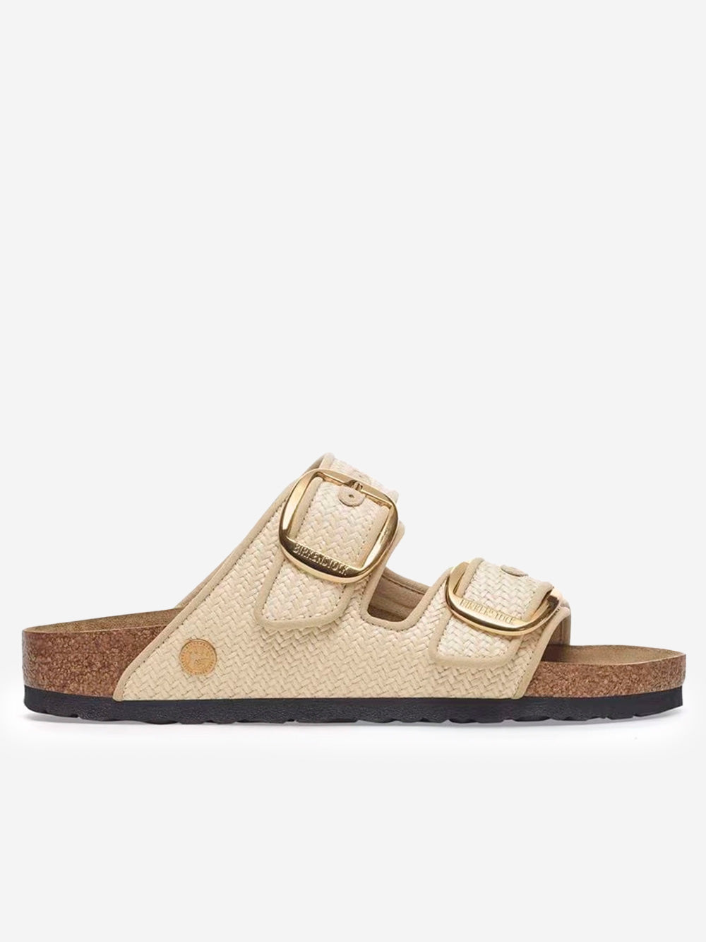 Оригінальна Arizona Big Buckle In Raffia Birkenstock – боковий вид - BIRKENSTOCK