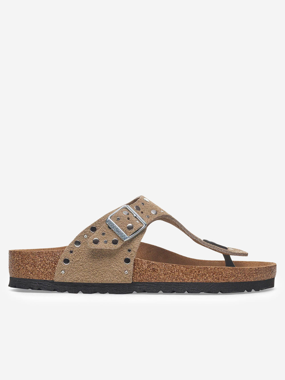 Gizeh Rivet Taupe Birkenstock – Гарантія оригінальності – боковий вид - BIRKENSTOCK