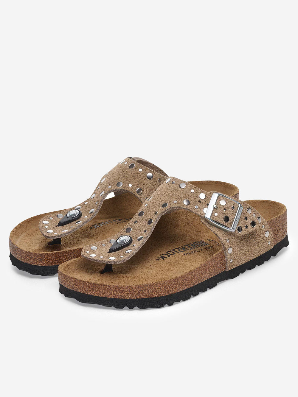 Gizeh Rivet Taupe Birkenstock – Гарантія оригінальності – вид ззаду