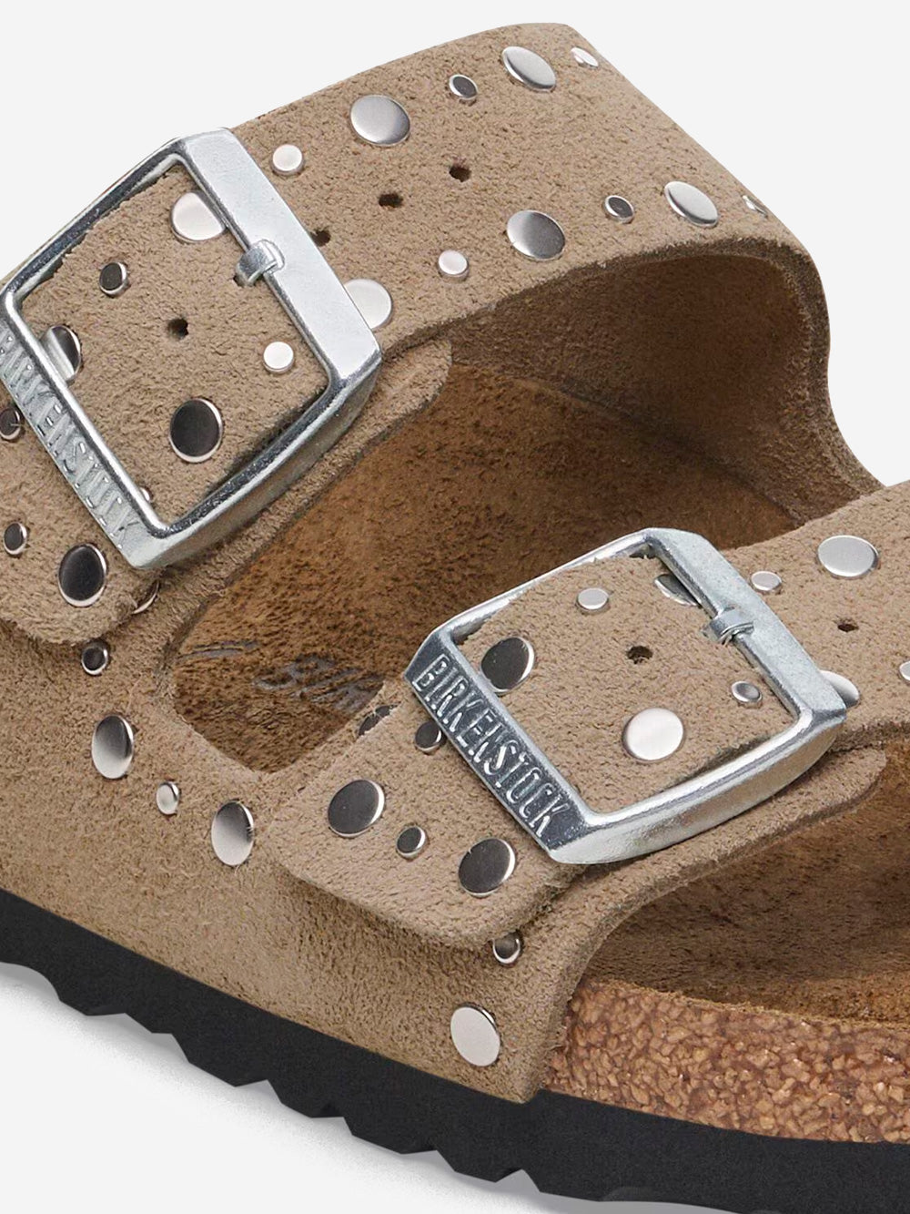 Оригінальна Arizona In Taupe Suede With Rivets Birkenstock – детальний вид