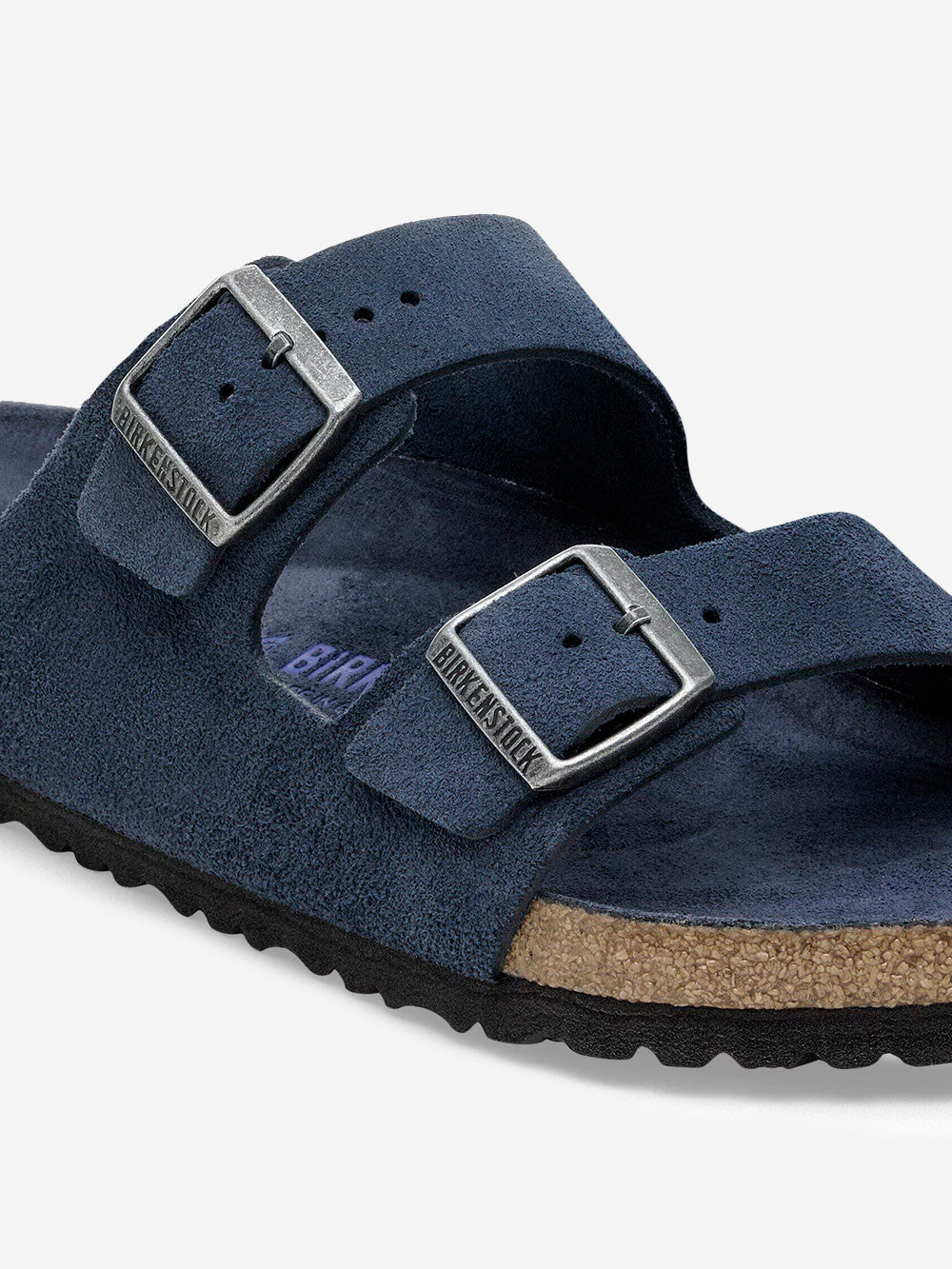 Оригінальна Arizona Soft Blue Footbed Birkenstock – детальний вид - BIRKENSTOCK