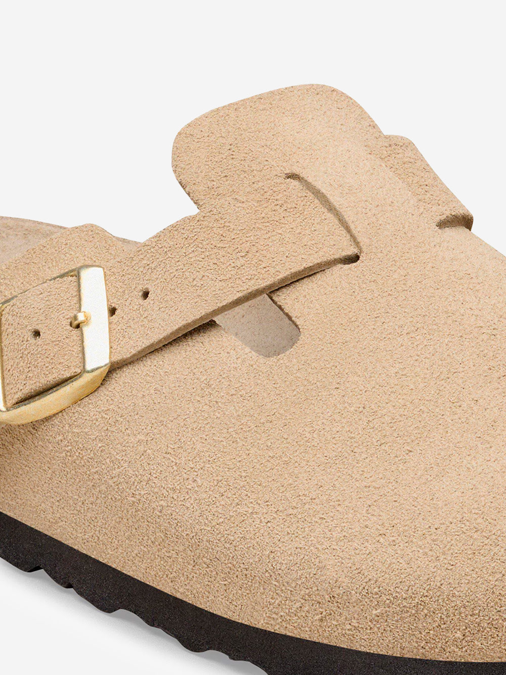 Boston Suede Exquisite Taupe Birkenstock – Гарантія оригінальності – детальний вид - BIRKENSTOCK