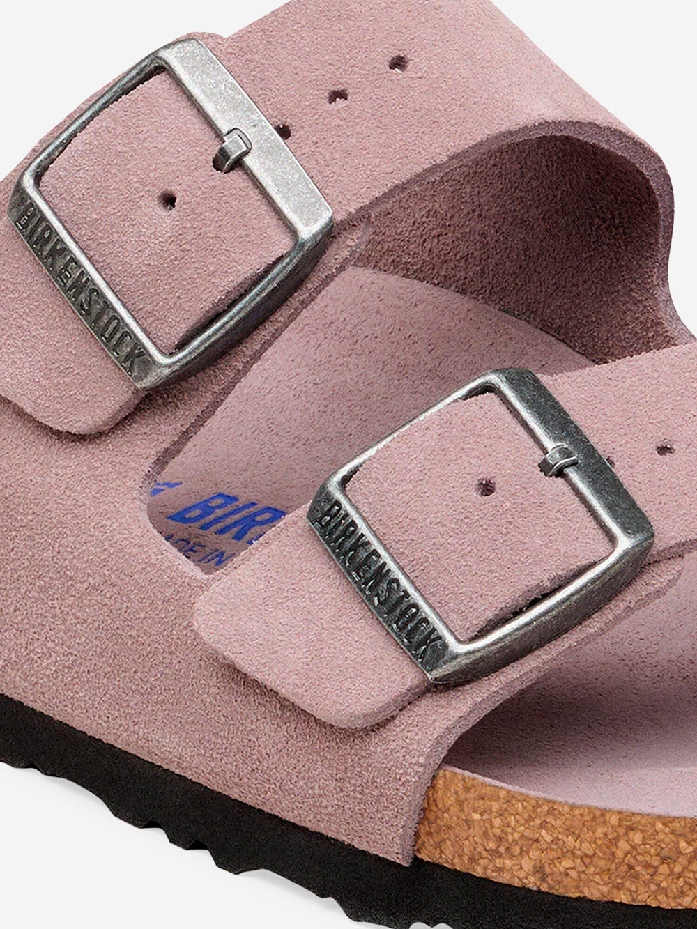 Arizona Suede Faded Purple Soft Footbed Birkenstock оригінал – Купити в Україні – детальний вид - BIRKENSTOCK