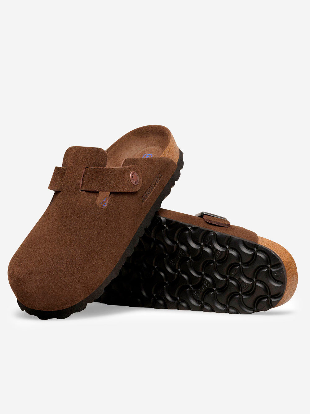 Оригінальна Boston Suede Carafe Tonal Soft Footbed Birkenstock – збільшений вид - BIRKENSTOCK