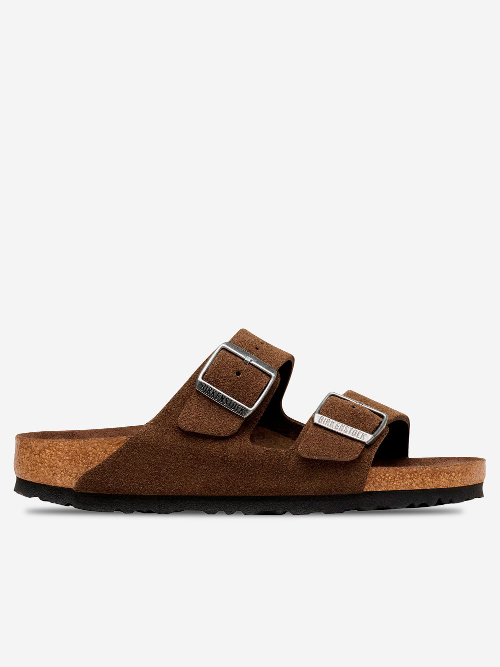 Оригінальна Arizona Soft Footbed In Brown Birkenstock – боковий вид - BIRKENSTOCK