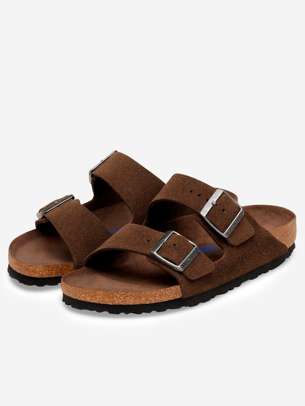 Оригінальна Arizona Soft Footbed In Brown Birkenstock – вид ззаду