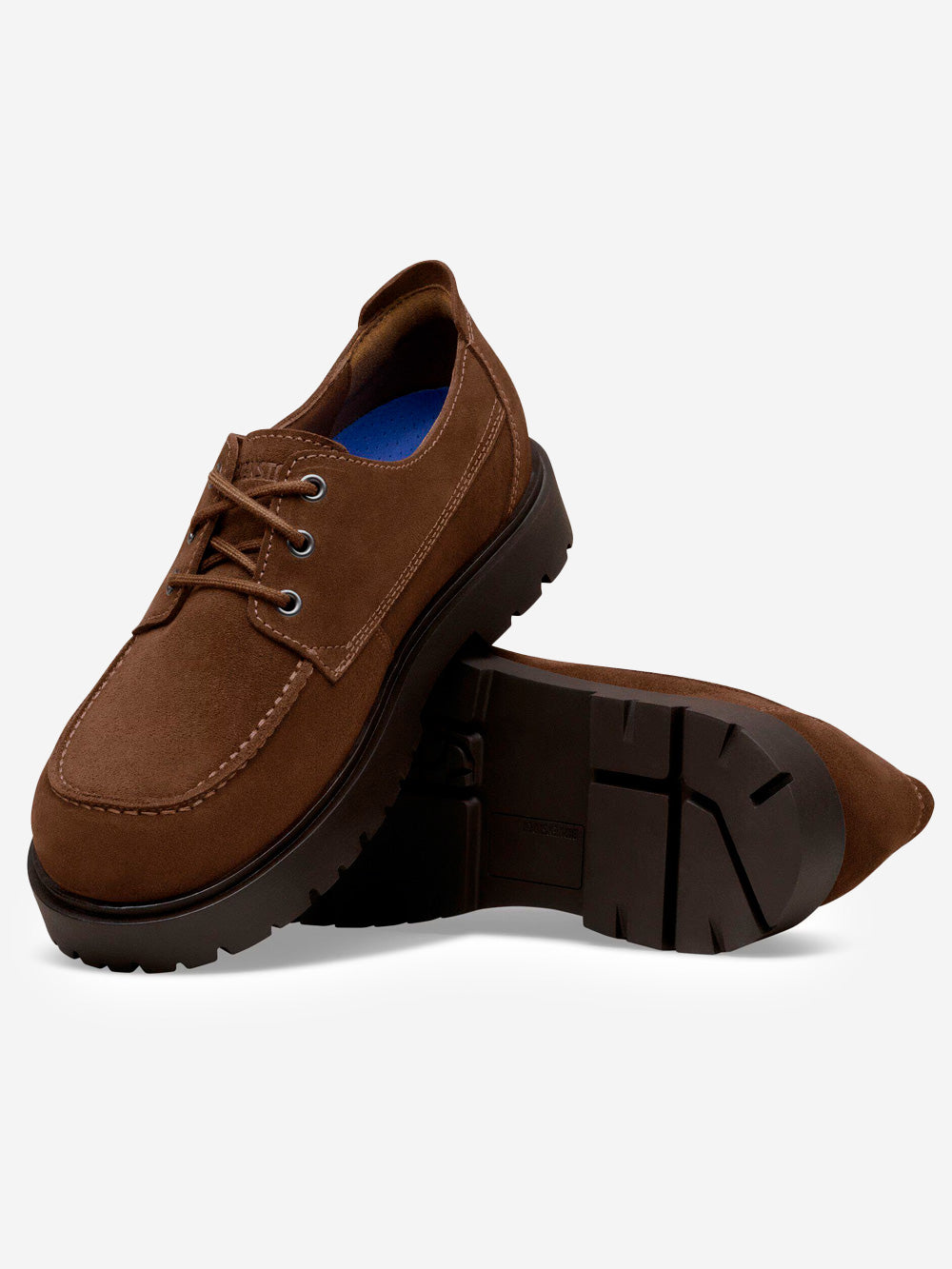 Highwood Lace Low Lace-Up Shoes In Brown Suede Carafe Birkenstock оригінал – Купити в Україні – збільшений вид