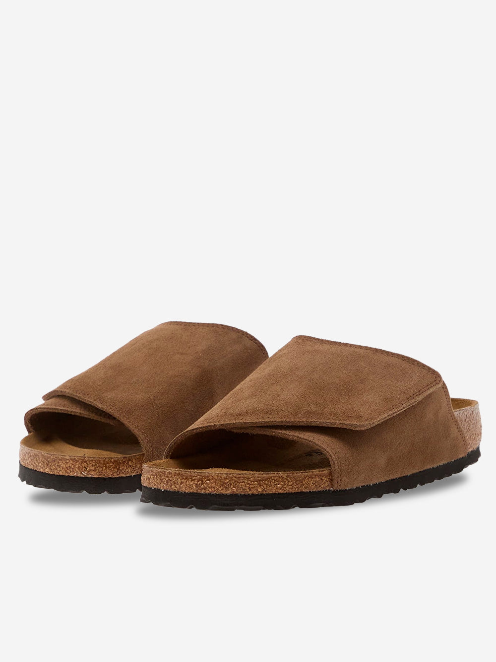Solana VL In Dark Tea Suede Birkenstock – Гарантія оригінальності – вид ззаду - BIRKENSTOCK