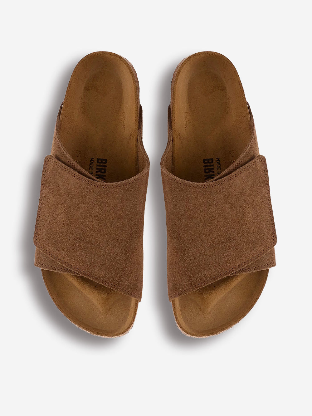 Solana VL In Dark Tea Suede Birkenstock – Гарантія оригінальності – збільшений вид - BIRKENSTOCK