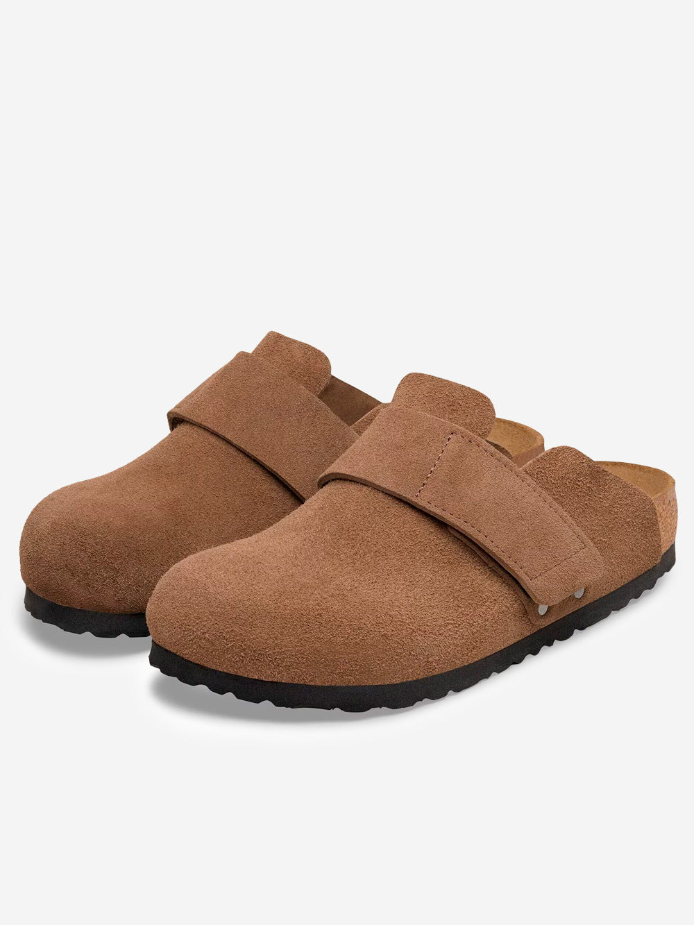 Оригінальна Loma Dark Tea In Suede Birkenstock – вид ззаду