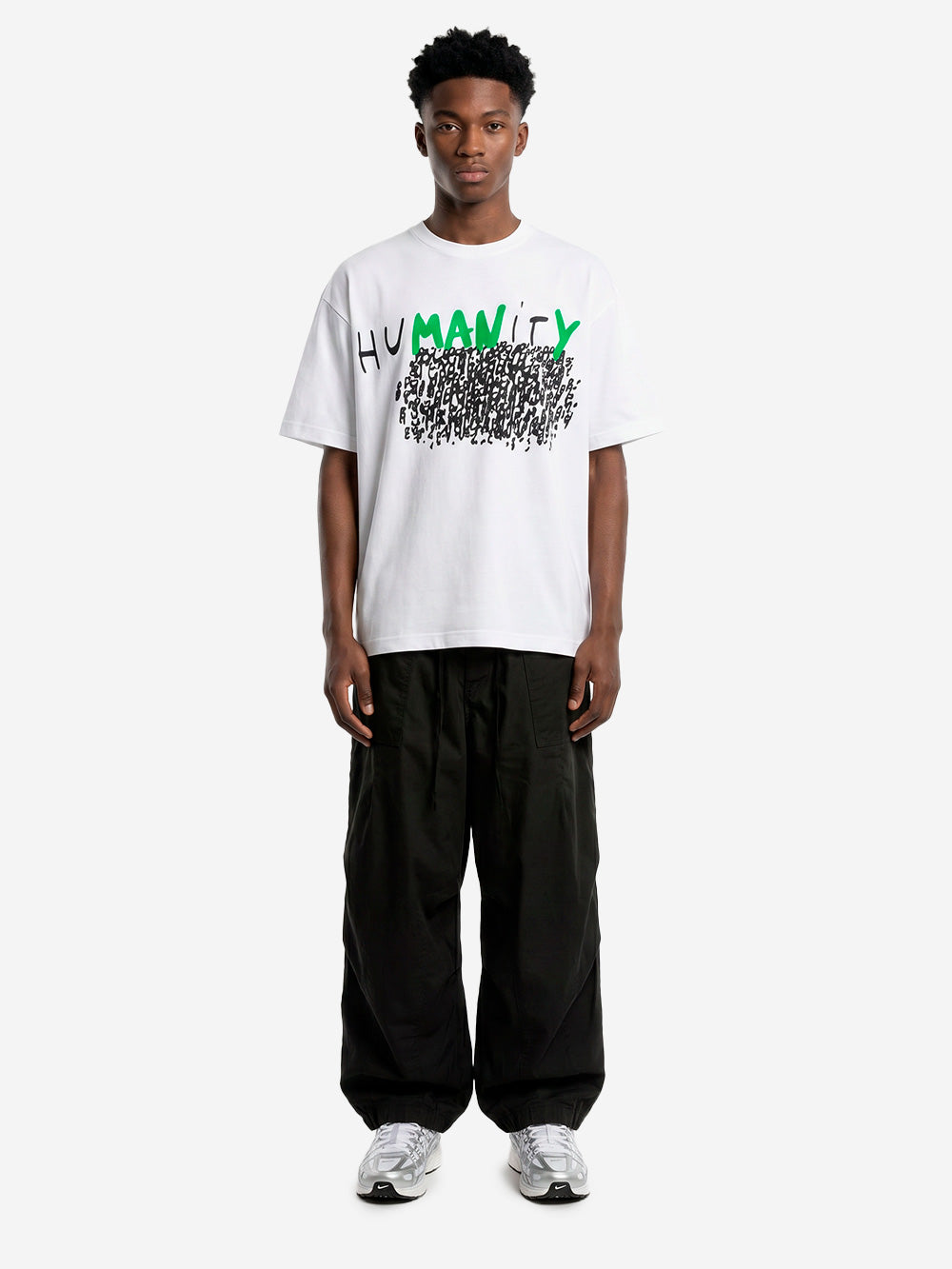T-Shirt Bianco Comme des garcons – Гарантія оригінальності – вид ззаду