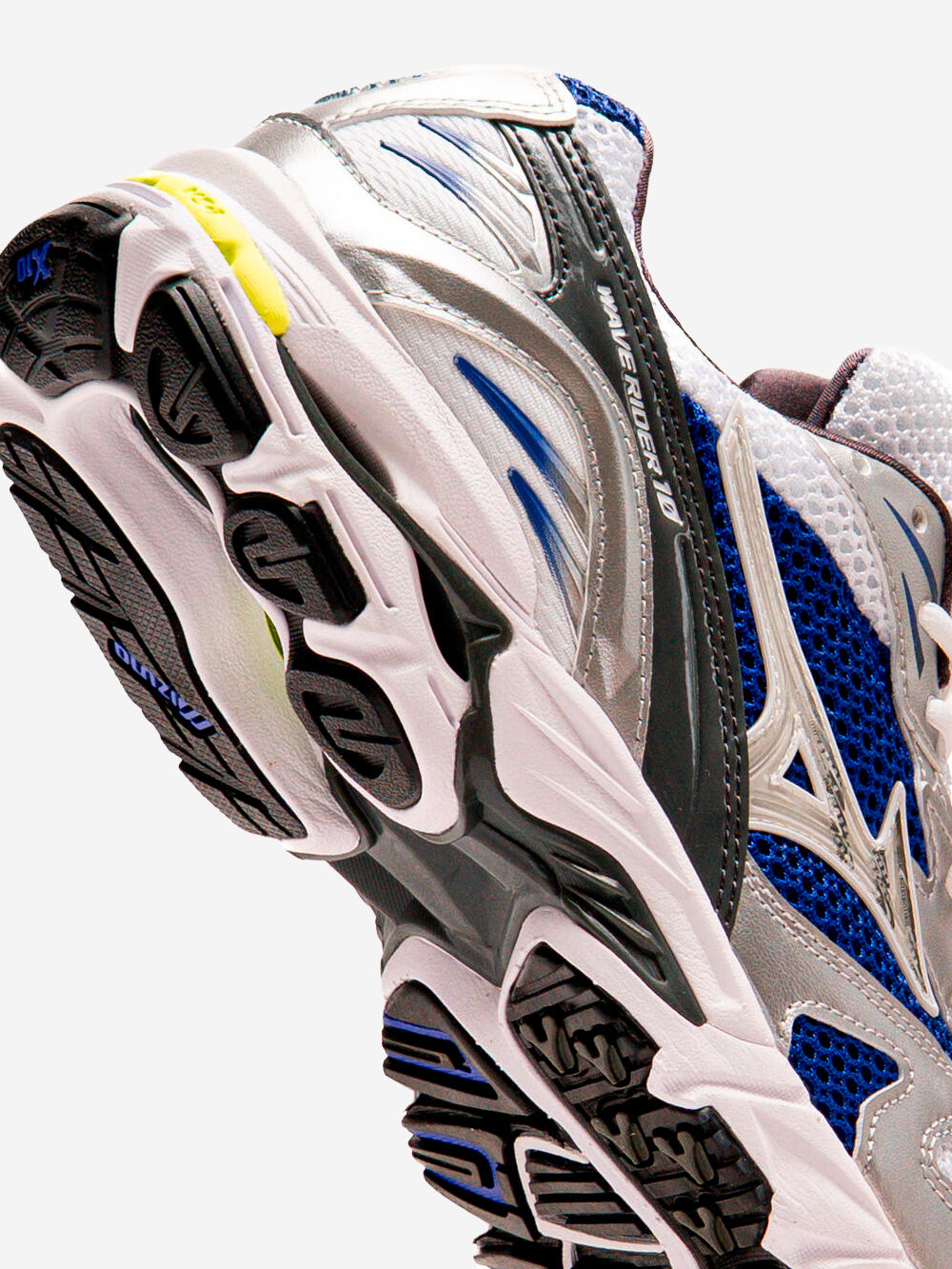 Оригінальна Sl Wave Rider 10 White And Silver With Blue Mizuno – детальний вид