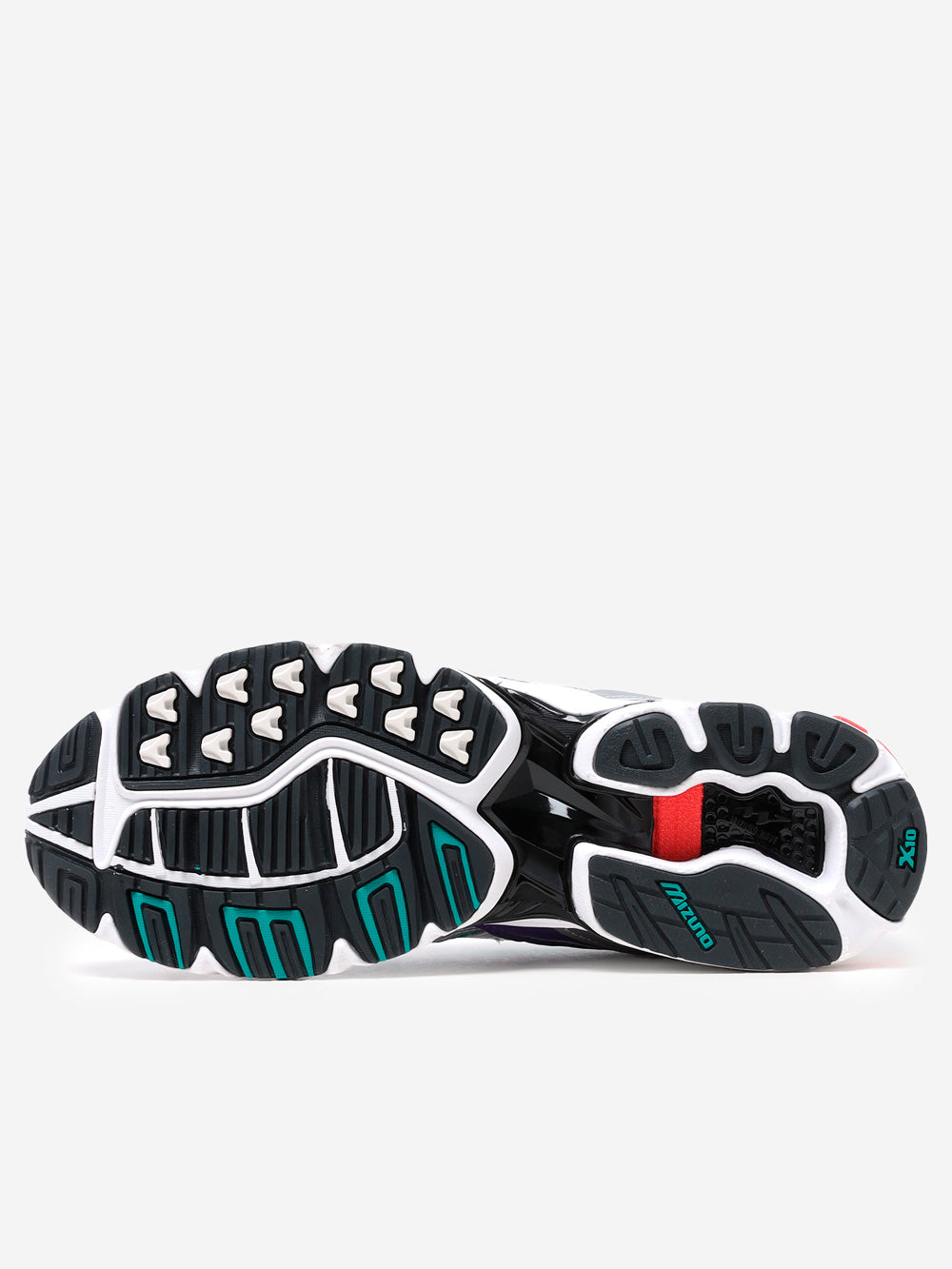 Sl Wave Rider 10 White And Silver With Teal Blue Mizuno оригінал – Купити в Україні – вид 7