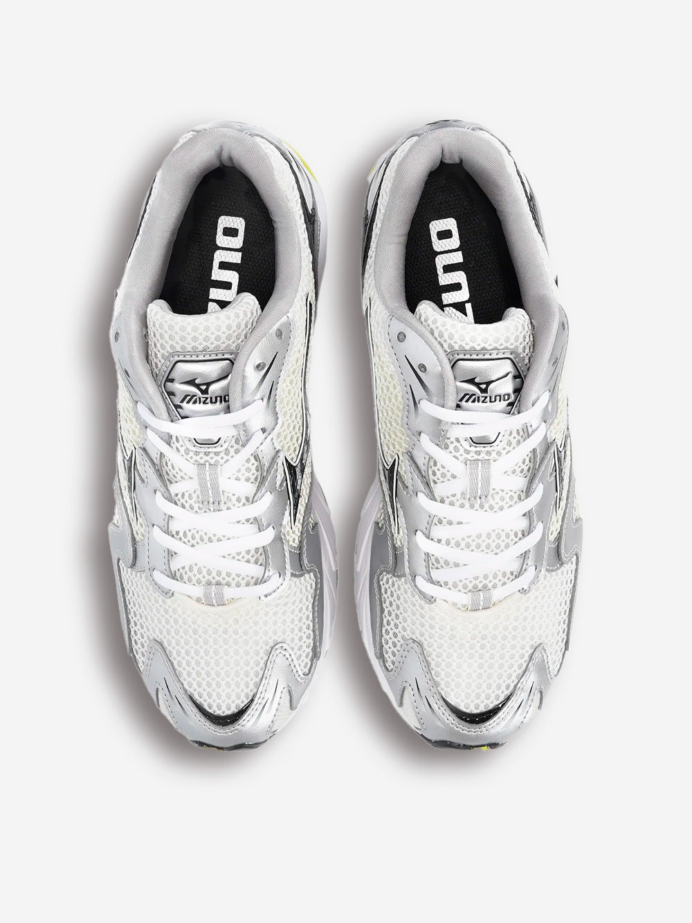 Оригінальна Sl Wave Rider 10 White And Silver With Lime Mizuno – збільшений вид