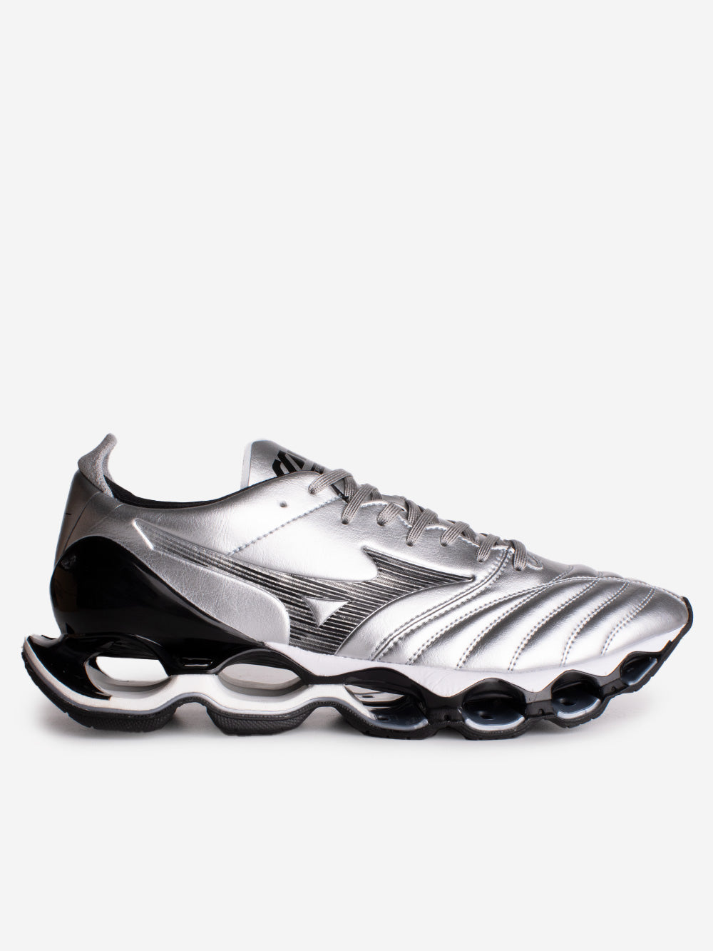 Wave Prophecy Morelia Neo Silver Mizuno оригінал – Купити в Україні – боковий вид