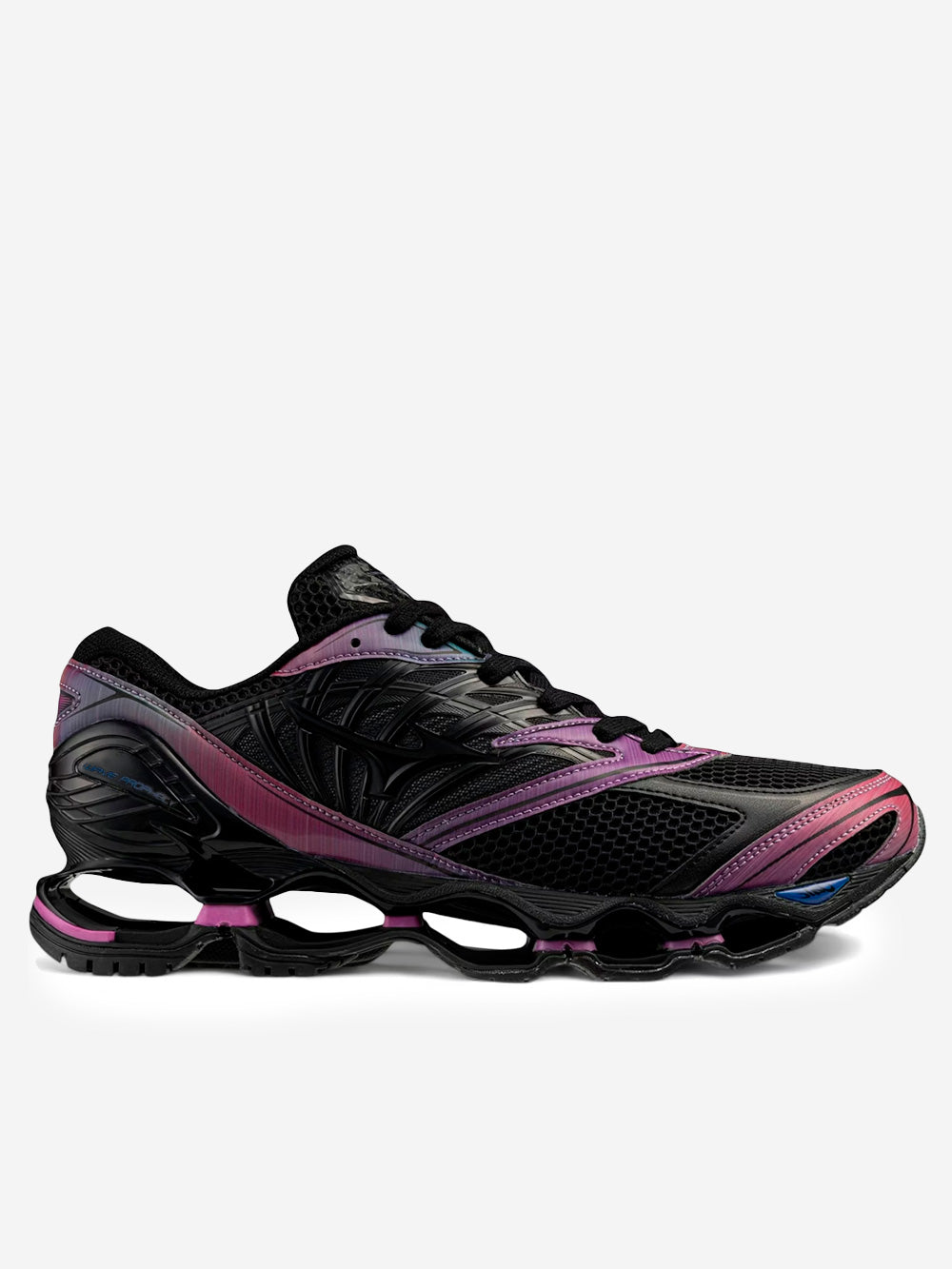 Оригінальна Wave Prophecy Ls Midnight Velocity Pack Indigo Cattleya Orchid Mizuno – боковий вид