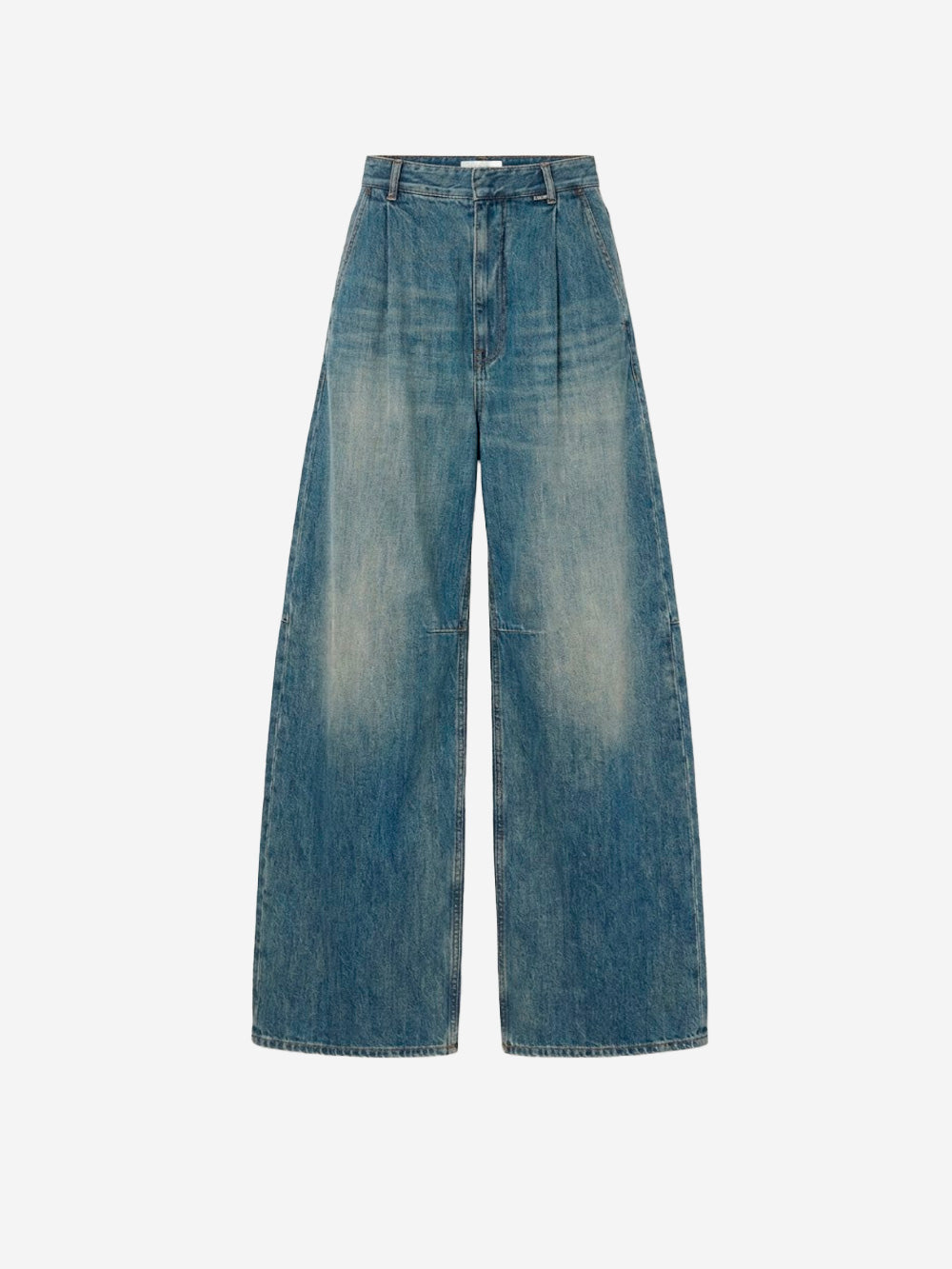 Wide Leg Jeans With Visible Breaks Maison margiela – Гарантія оригінальності – боковий вид