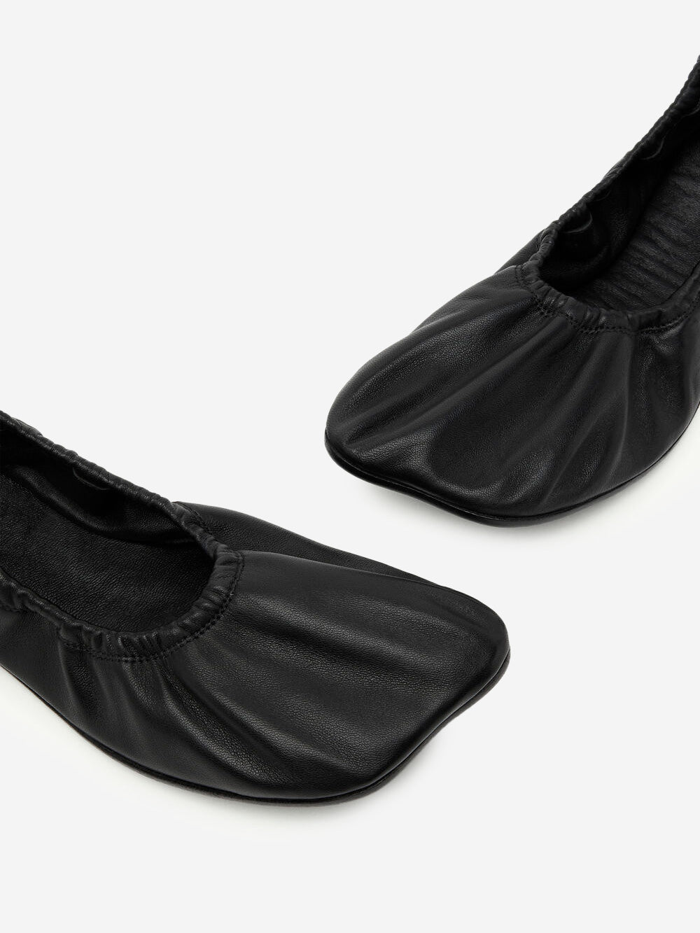 Black Leather Anatomic Travel Ballerinas Maison margiela оригінал – Купити в Україні – детальний вид