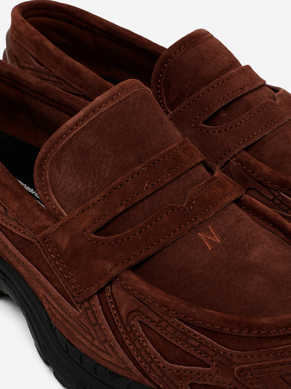 1906l Brown Leather Loafers Shoes New balance – Гарантія оригінальності – детальний вид
