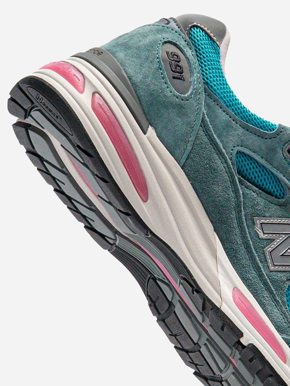 Made In Uk 991v2 Porcelain Green New balance – Гарантія оригінальності – детальний вид