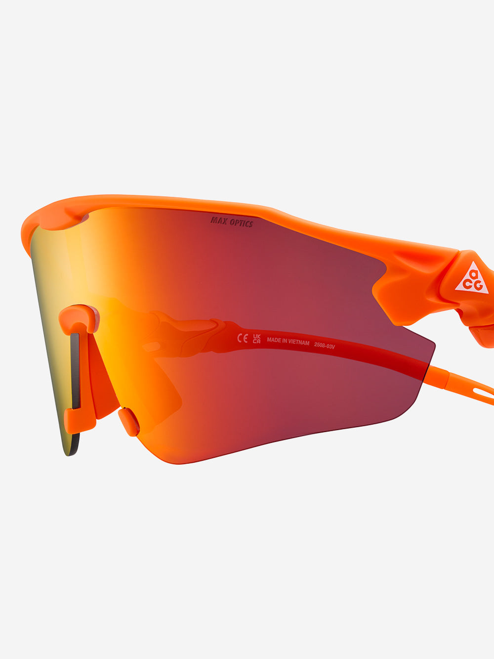 Оригінальна Acg Vista Peak Sunglasses Orange Nike – вид ззаду - NIKE