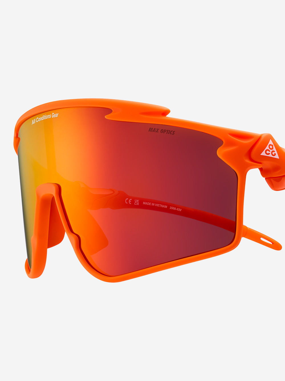 Оригінальна Acg Sunglasses Vista Vert Orange Nike – вид ззаду - NIKE