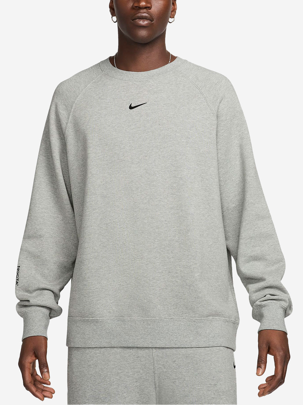 Оригінальна X Drake Nocta Grey Fleece Crewneck Sweater Nike – детальний вид