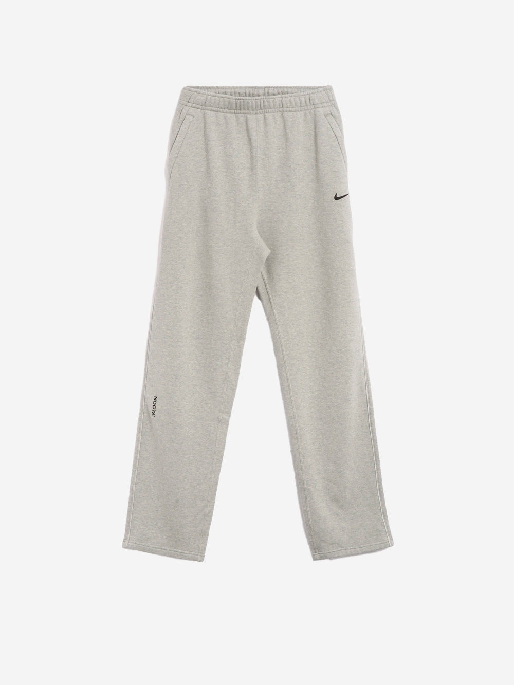 Gray Sweatpants With Open Hem Cs Nocta X Drake Nike оригінал – Купити в Україні – боковий вид