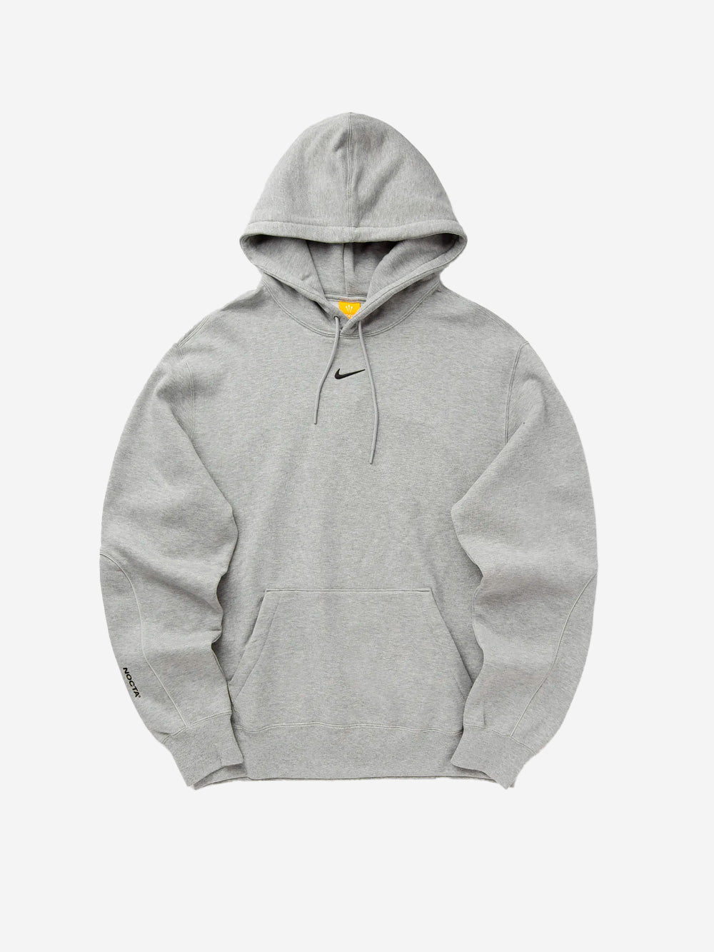 Оригінальна X Drake Nocta Gray Fleece Sweatshirt With Hood Cs 2 Nike – боковий вид - NIKE
