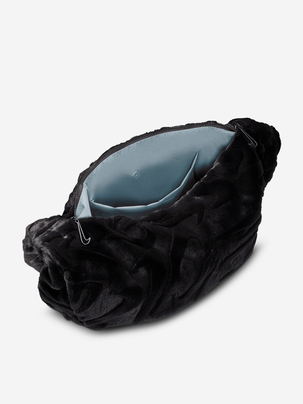 Оригінальна Black Faux Fur Slouchy Bag Nike – збільшений вид