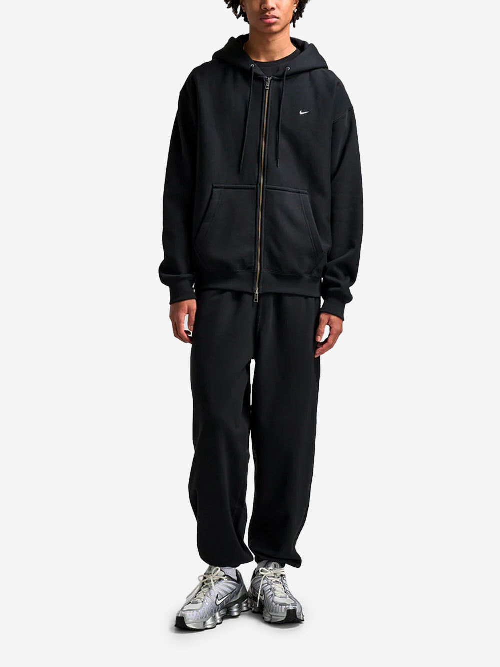 Black Fleece Full-Length Zipper Hoodie Nike оригінал – Купити в Україні – вид ззаду