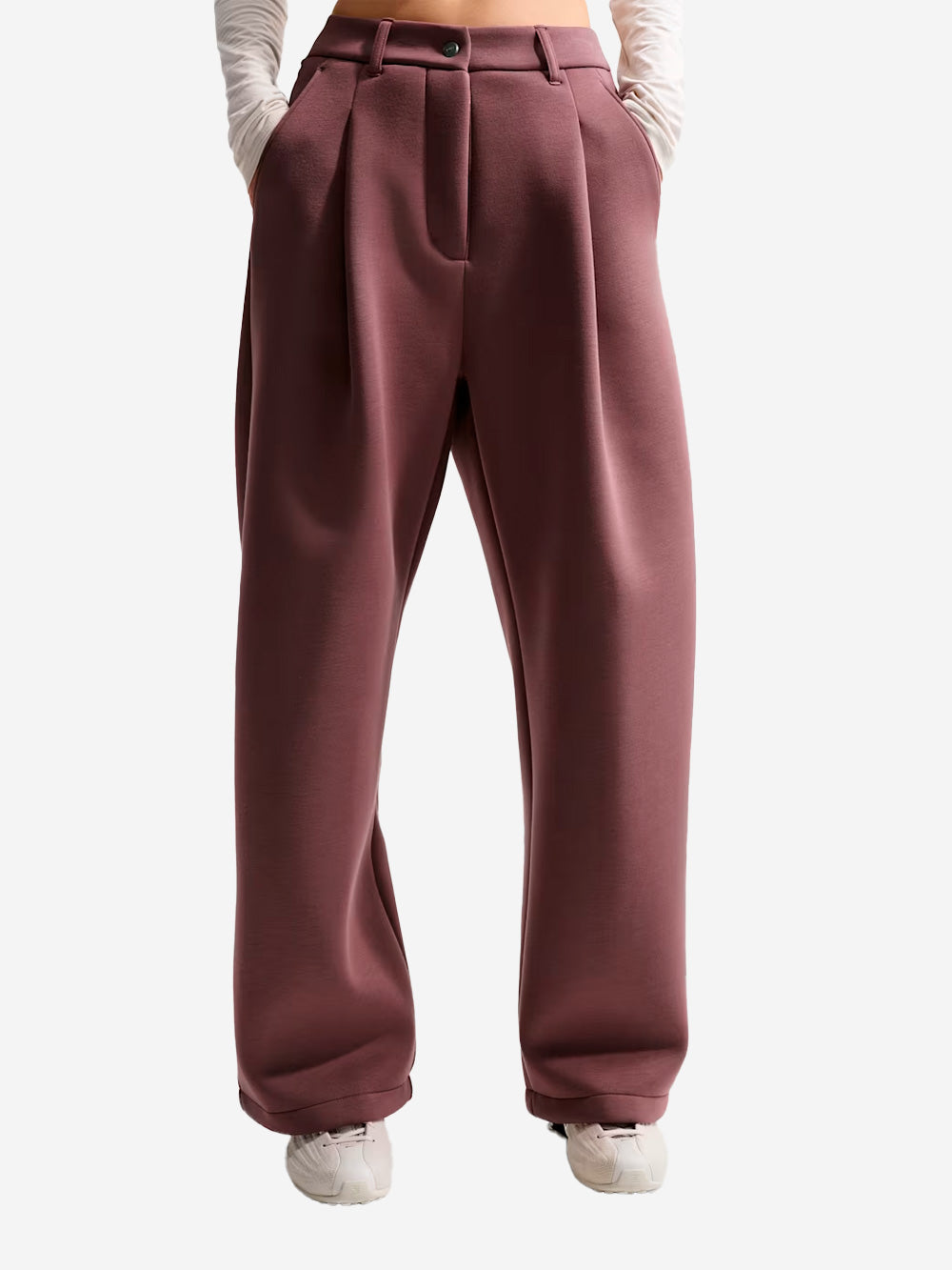 Оригінальна Wide-Leg Fleece Pants In Modal Blend Nike – детальний вид