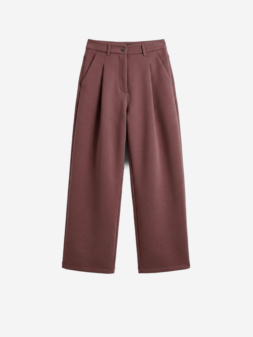 Оригінальна Wide-Leg Fleece Pants In Modal Blend Nike – боковий вид