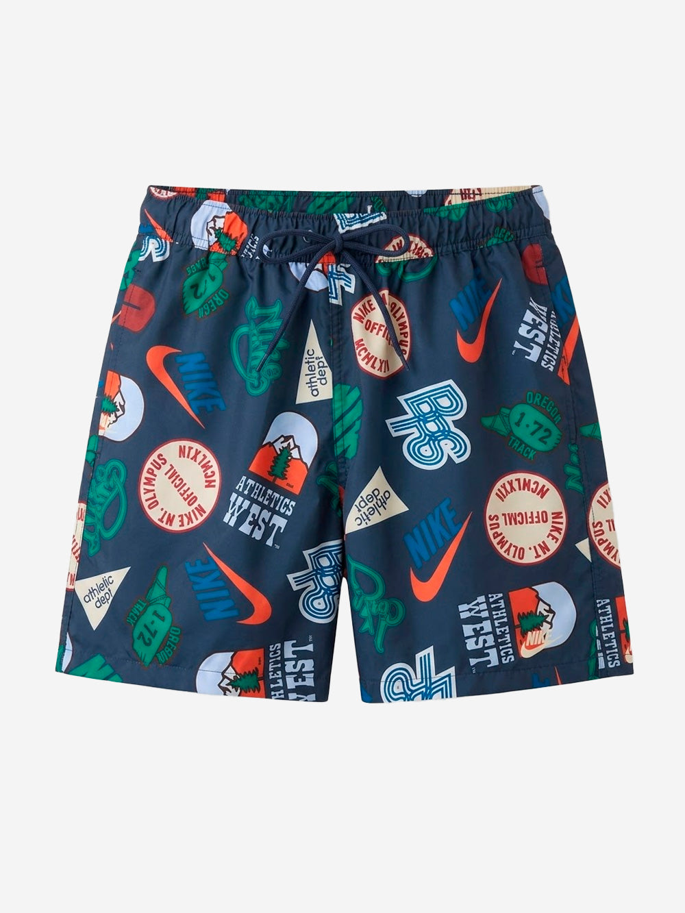 Shorts Blu Scuro Nike – Гарантія оригінальності – боковий вид