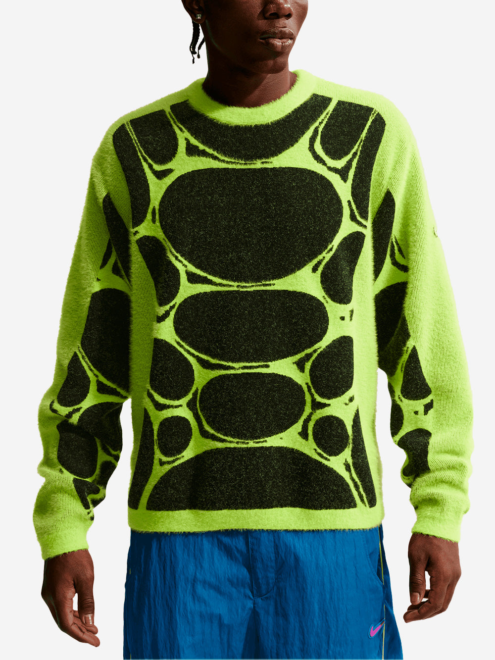Jelly Cage Project Frog Black And Green Sweatshirt Nike – Гарантія оригінальності – детальний вид
