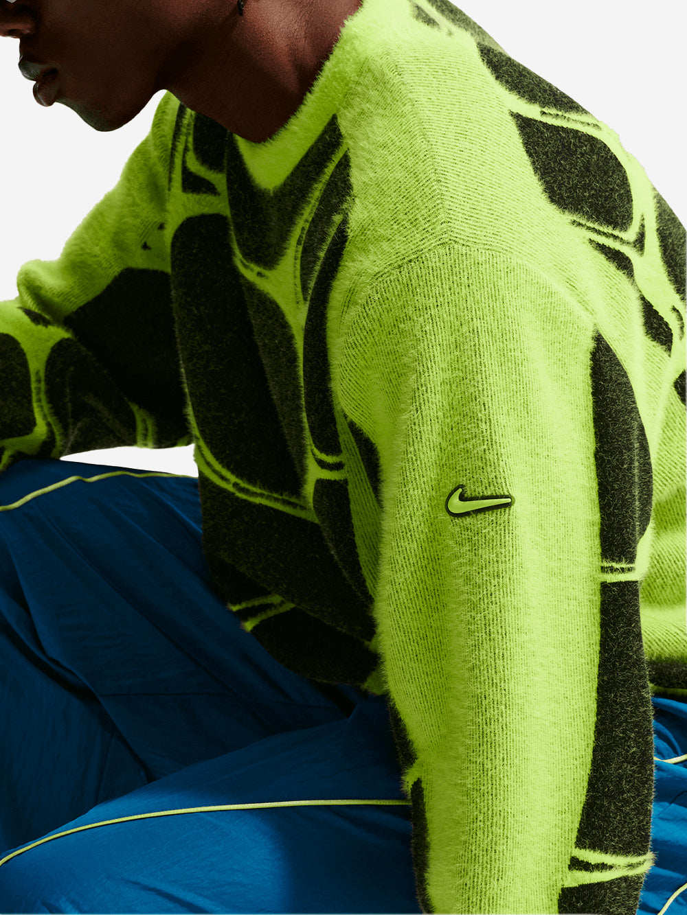 Jelly Cage Project Frog Black And Green Sweatshirt Nike – Гарантія оригінальності – збільшений вид