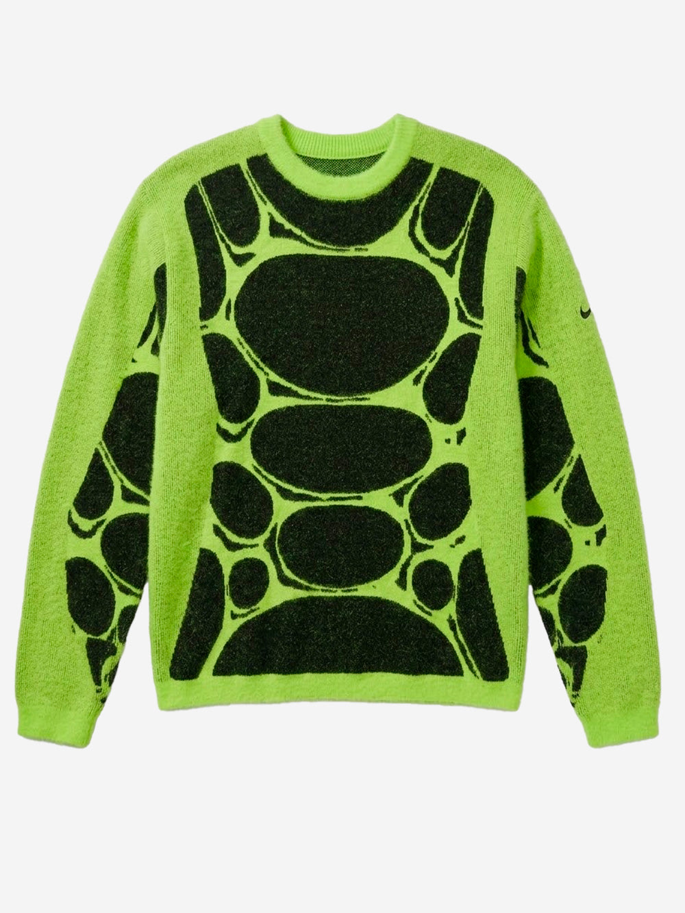 Jelly Cage Project Frog Black And Green Sweatshirt Nike – Гарантія оригінальності – боковий вид