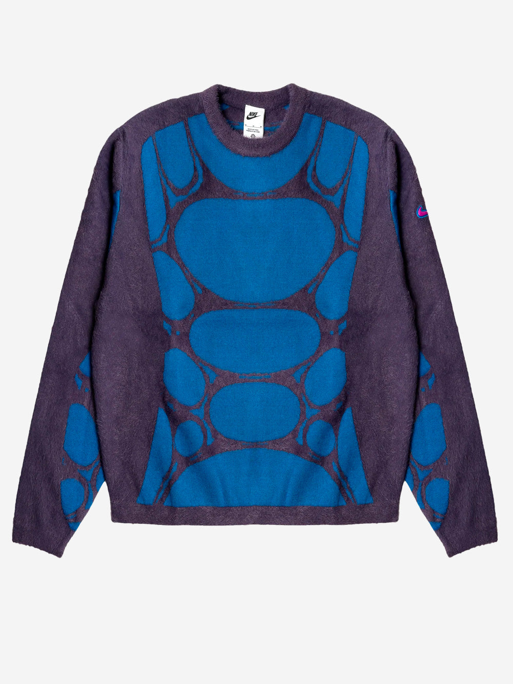 Jelly Cage Project Frog Purple And Blue Sweatshirt Nike – Гарантія оригінальності – боковий вид - NIKE