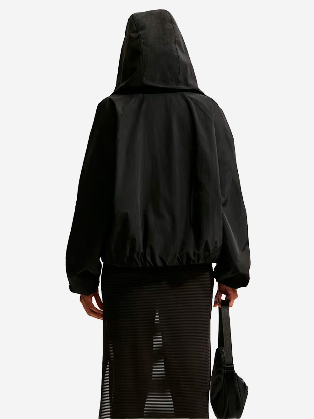 Water-Repellent Taffeta Oversize Hooded Jacket Nike оригінал – Купити в Україні – збільшений вид