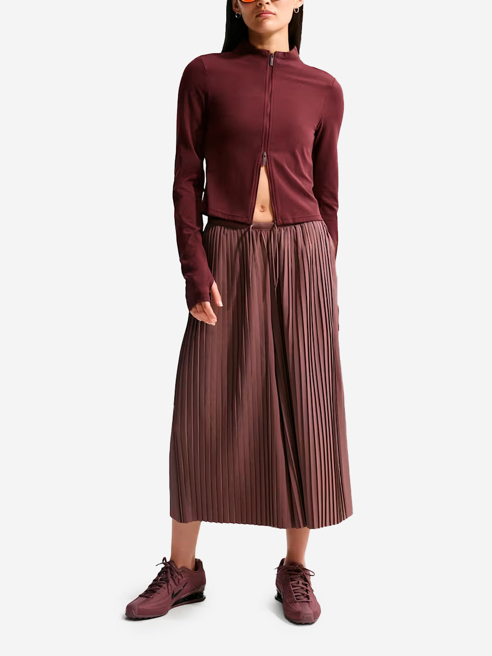 Oversized Taffeta Culotte Pants Nike оригінал – Купити в Україні – вид ззаду