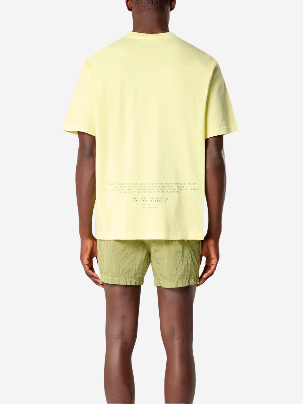 T-Shirt Giallo Stone island – Гарантія оригінальності – збільшений вид