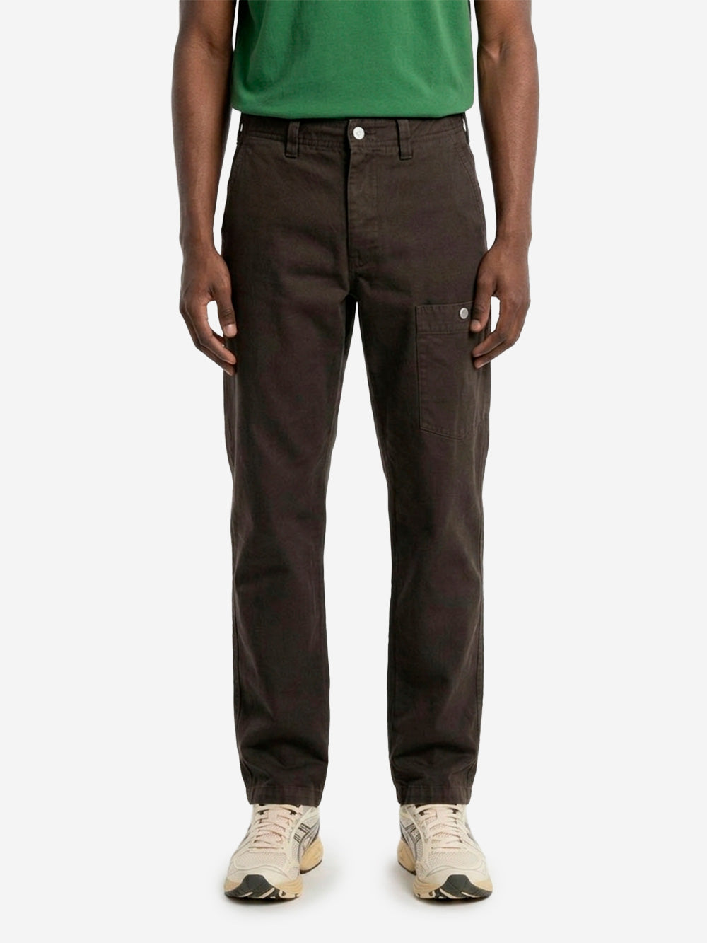 Оригінальна Lead Gray Cotton Twill Marina Cargo Pants Stone island – детальний вид
