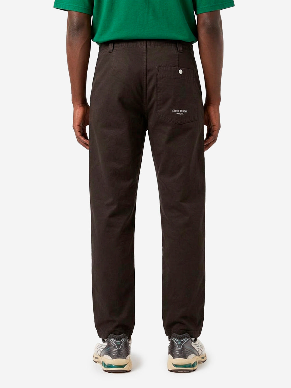Оригінальна Lead Gray Cotton Twill Marina Cargo Pants Stone island – збільшений вид