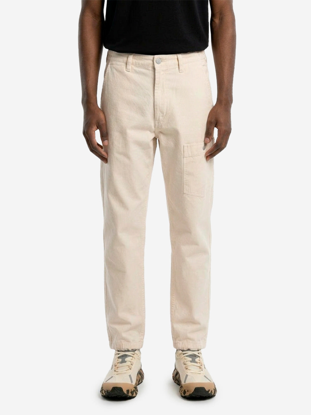Ivory Cotton Twill Marina Cargo Pants Stone island оригінал – Купити в Україні – детальний вид