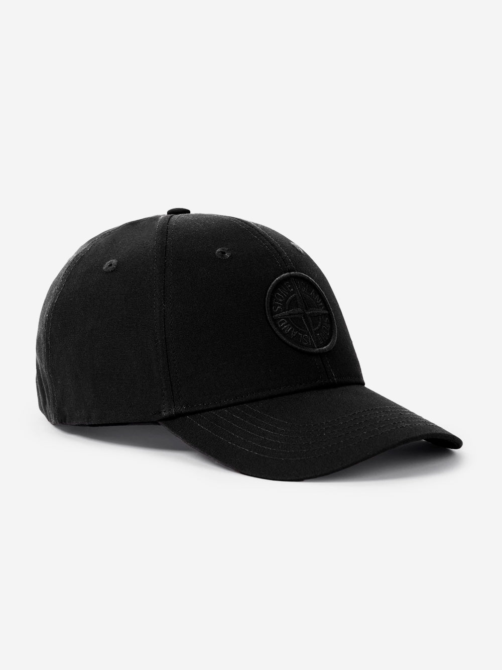 Cap With Compass Embroidery In Cotton Reps. Stone island оригінал – Купити в Україні – боковий вид